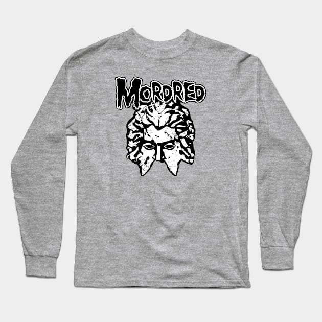 Mordred (Alt Print) Long Sleeve T-Shirt by Miskatonic Designs